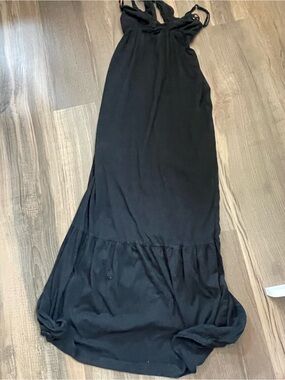 American Eagle Outfitters Black Maxi Dress